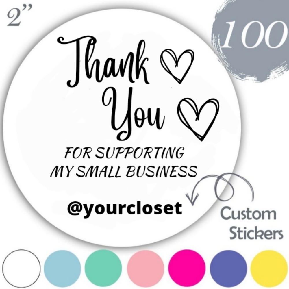 100 Thermal Stickers